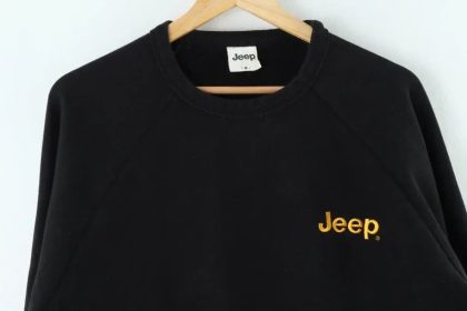 Jeep Streetwear Casual Sweatshirt Pria black (M)